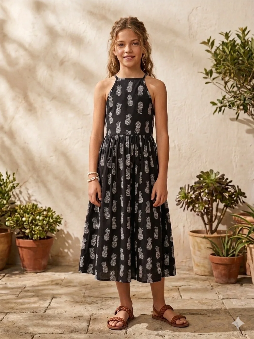 Mango Kids Ananas Day dress